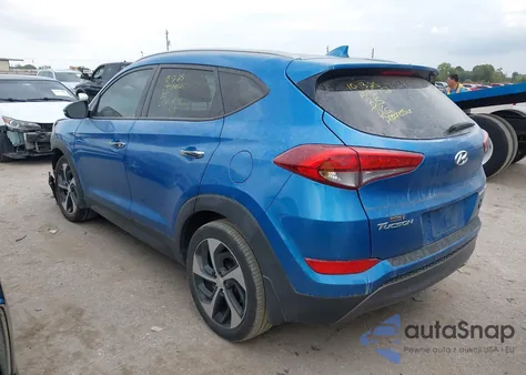 2016 Hyundai Tucson Limited из США, поврежденный, VIN KM8J33A24GU124591